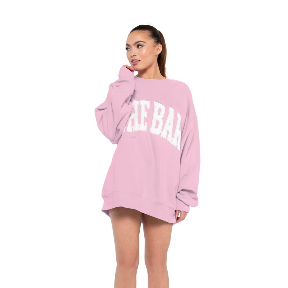 NWOT The Bar Varsity sweatshirt size Large